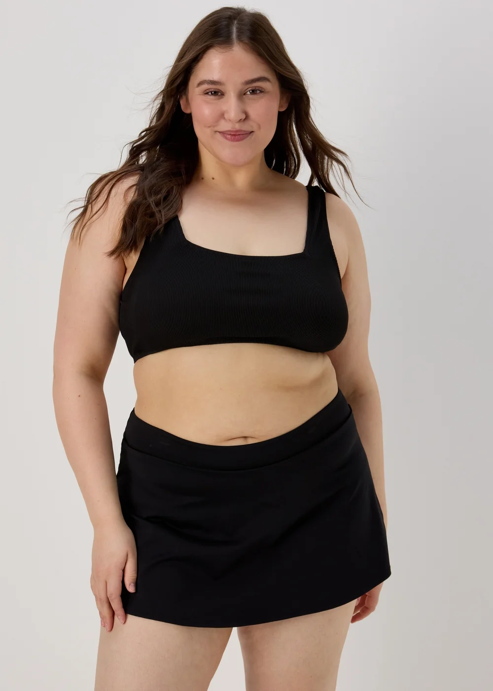 Black Skirted Bikini Bottoms - 22 Image 1