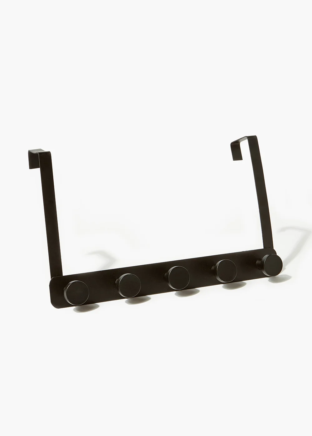 Black Metal Over Door Hooks Image 1