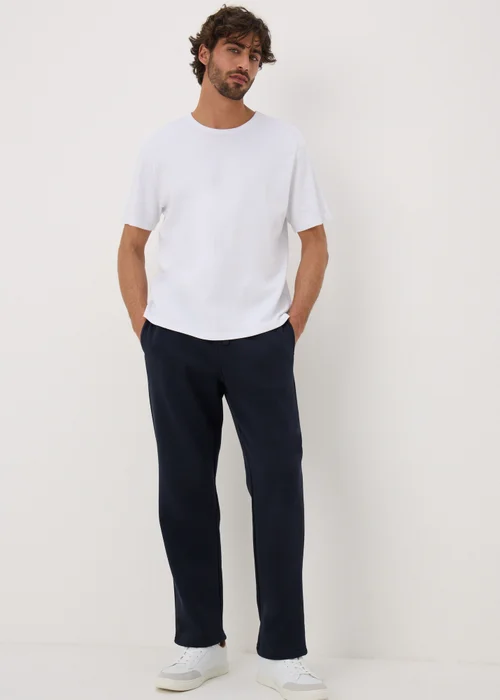 Navy Essential Straight Fit Joggers - XS Image 1
