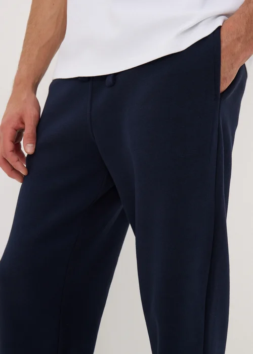 Navy Essential Straight Fit Joggers - XS Image 3