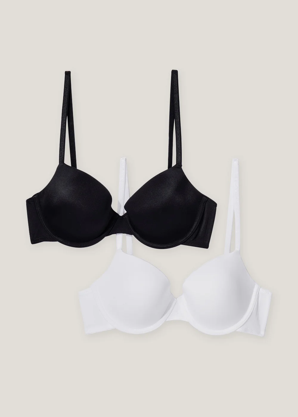 2 Pack Smooth T-Shirt Bras - 32A Image 1