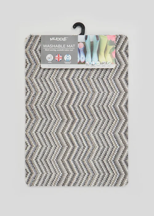 Chevron Muddle Mat Image 1