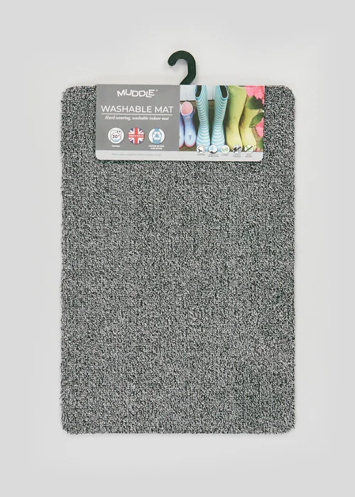 Grey Small Muddle Mat Image 1