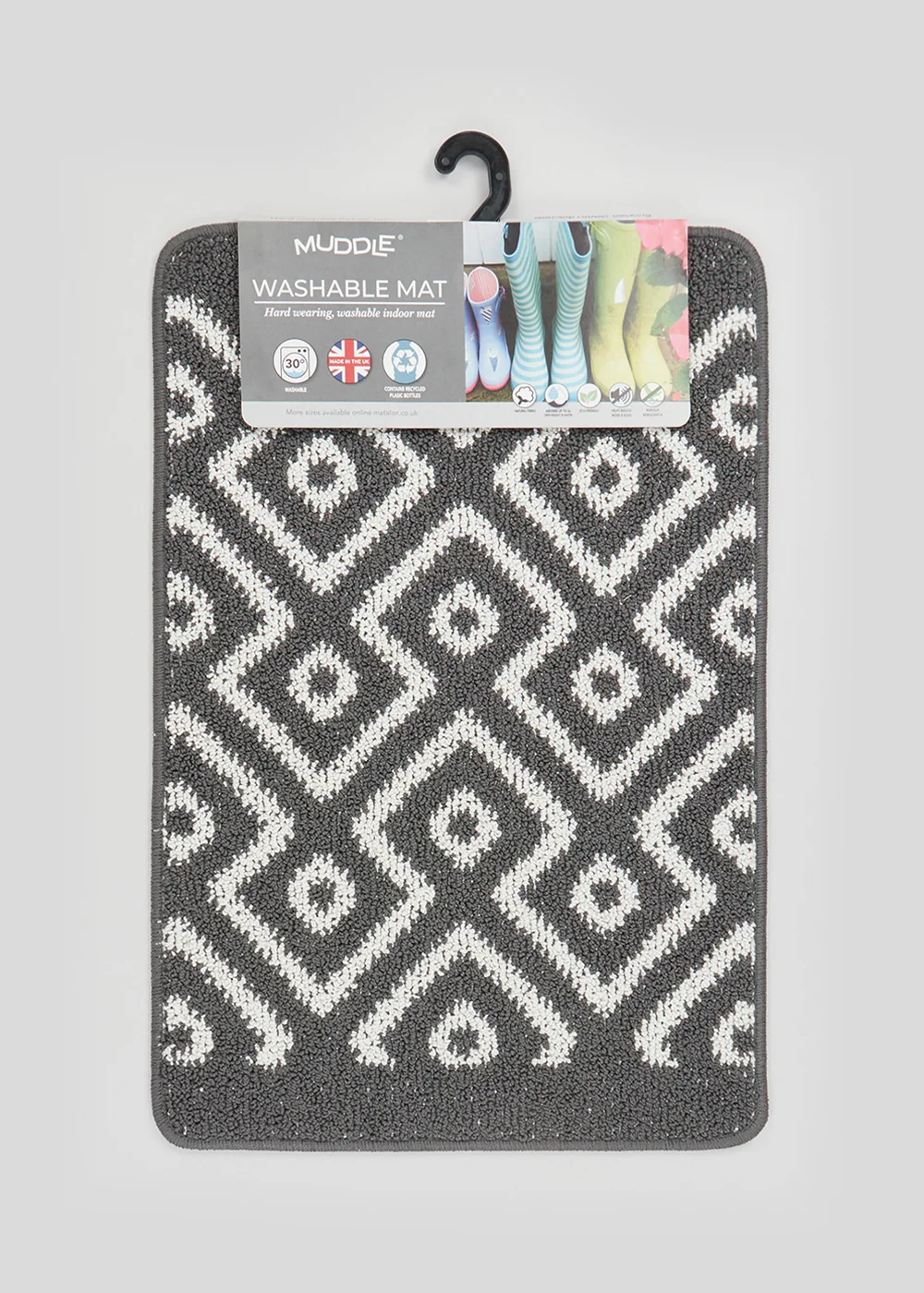 Geometric Muddle Mat (75cm x 50cm) Image 1