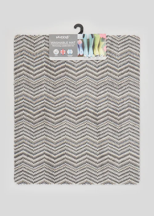 Chevron Muddle Mat Image 1