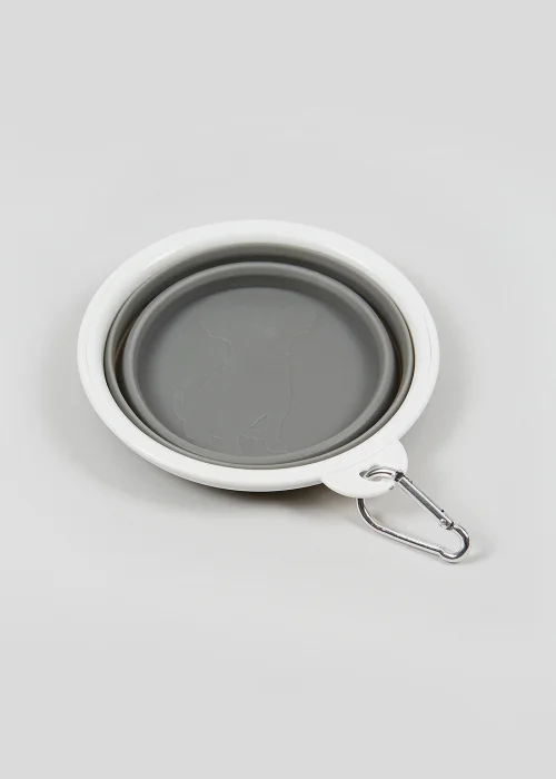 Grey Collapsible Pet Bowl (13cm) Image 2