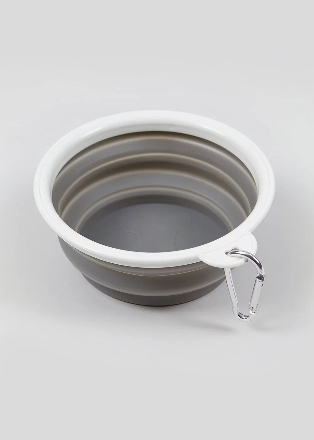 Grey Collapsible Pet Bowl (13cm) Image 1