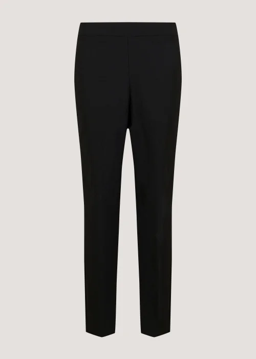 Et Vous Black Bengaline Slim Fit Trousers (Long Length) - 8 Image 5