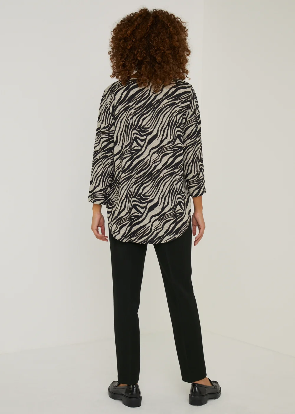 Et Vous Black Slim Fit Ankle Grazer Trousers (Long Length) - 8 Image 2
