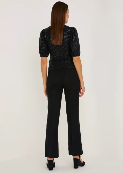 Et Vous Black Bootcut Trousers (Regular) - 14 Image 2