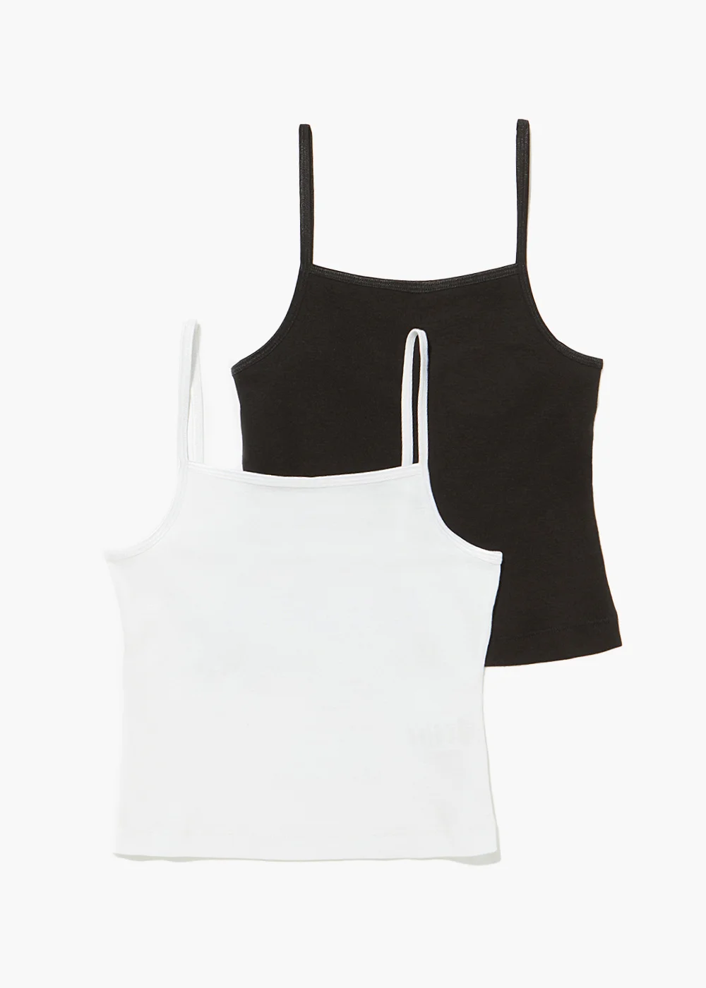 Girls Candy Couture 2 Pack Cami Tops (9-16yrs) - 11 Yrs Image 1