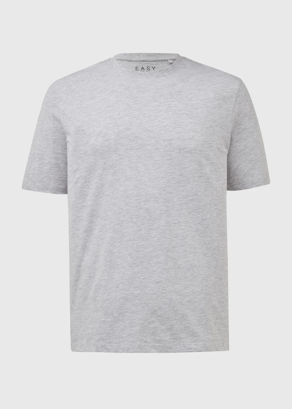 Grey Essential Crew Neck T-Shirt - Small Image 1
