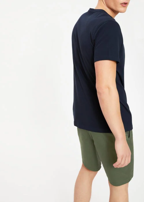 Navy Essential Crew Neck T-Shirt - S Image 2