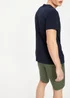 Navy Essential Crew Neck T-Shirt - S Image 2