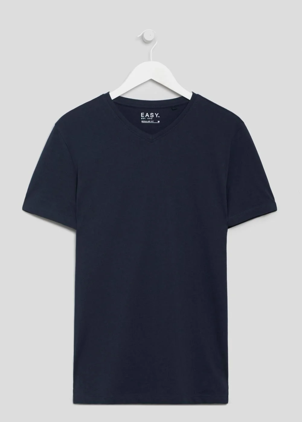 Navy Essential V-Neck T-Shirt - S Image 1