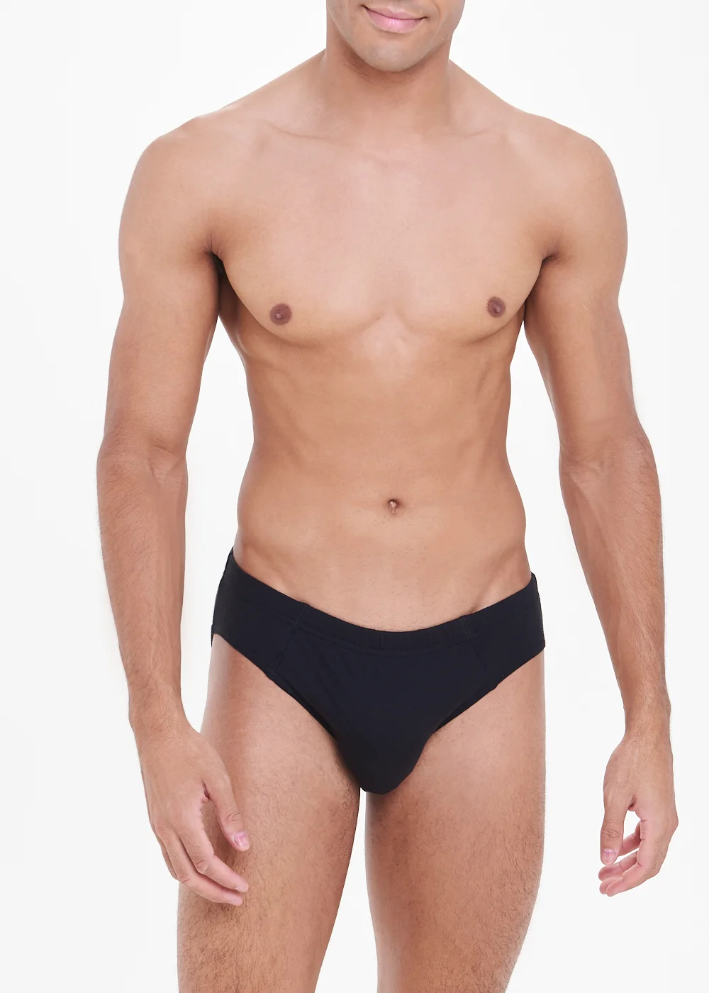4 Pack Black Briefs - S Image 2