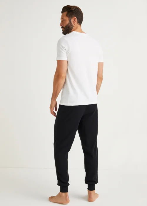 Black Microfleece Thermal Long Johns - S Image 2