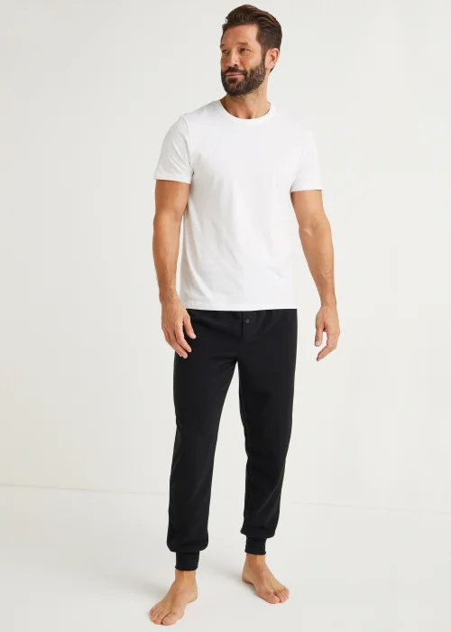 Black Microfleece Thermal Long Johns - S Image 1