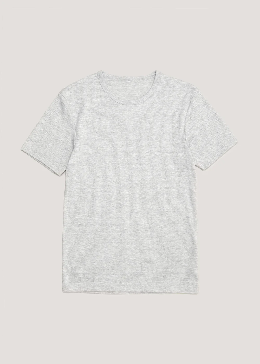 Grey Thermal T-Shirt - S Image 4