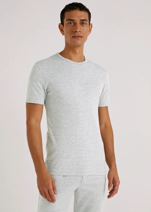 Grey Thermal T-Shirt - S Image 1
