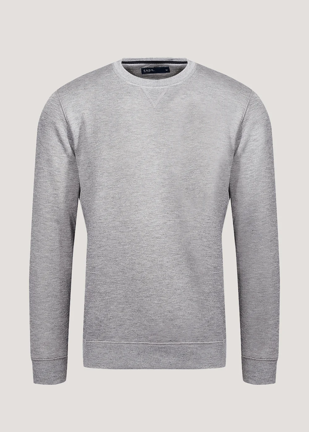 Grey Essential Crew Neck Sweatshirt - Small Image 8