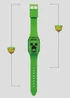 Kids Green Minecraft Light Up Digital Watch (One Size) - One Size Image 3