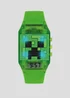 Kids Green Minecraft Light Up Digital Watch (One Size) - One Size Image 1