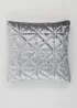 Quilted Velvet Cushion (45cm x 45cm) Image 1