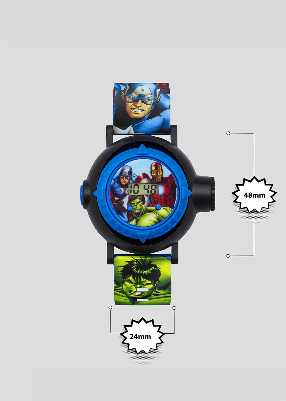 Kids Marvel Avengers Digital Projection Watch (One Size) - One Size Image 6