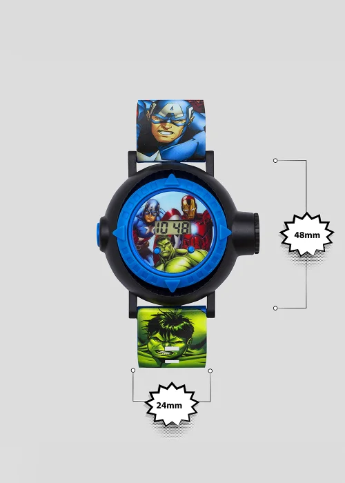 Kids Marvel Avengers Digital Projection Watch (One Size) - One Size Image 6