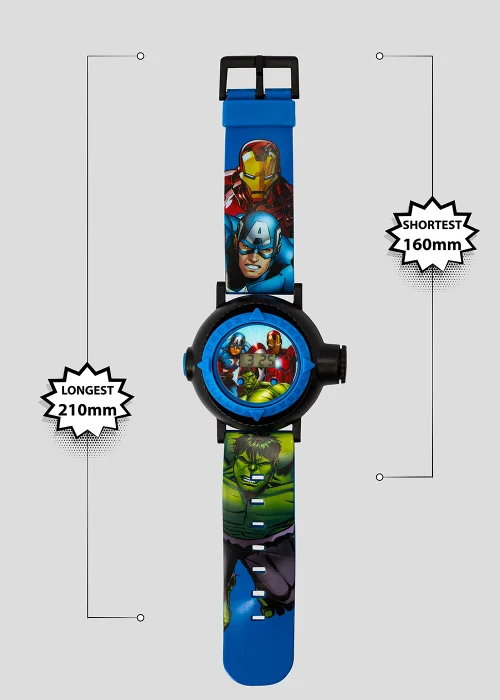 Kids Marvel Avengers Digital Projection Watch (One Size) - One Size Image 2