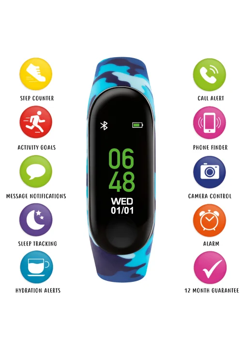 Kids Tikkers Smart Activity Tracker Watch (One Size) - One Size Image 7