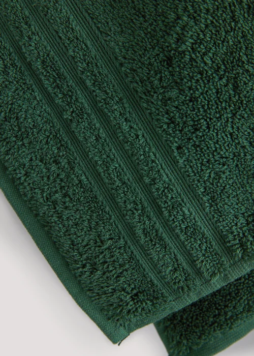 Tropical Green 100% Egyptian Cotton Towels - Hand Towel Image 2