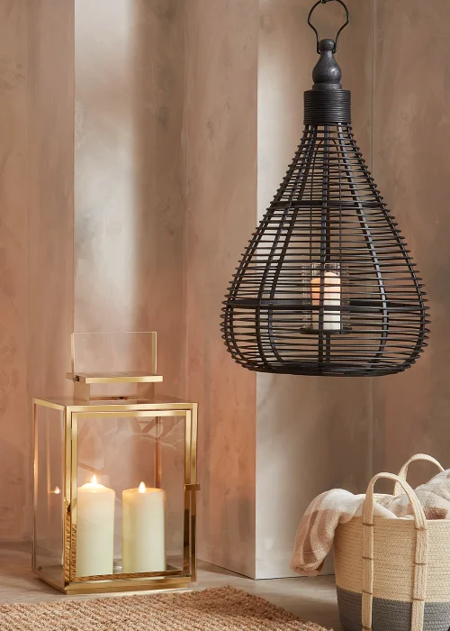 Large Bamboo Lantern (70cm x 60cm x 60cm) Image 2