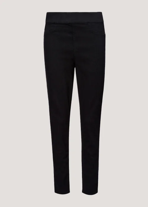 Rosie Black Push Up Jeggings - 8 Image 1