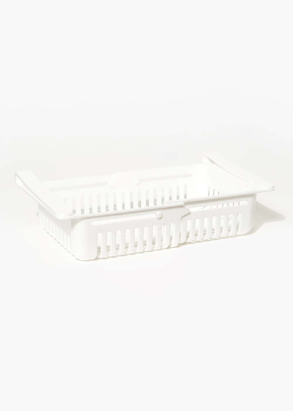 White Fridge Storage Basket (18.5cm x 16.5cm x 8cm) Image 3