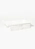 White Fridge Storage Basket (18.5cm x 16.5cm x 8cm) Image 3