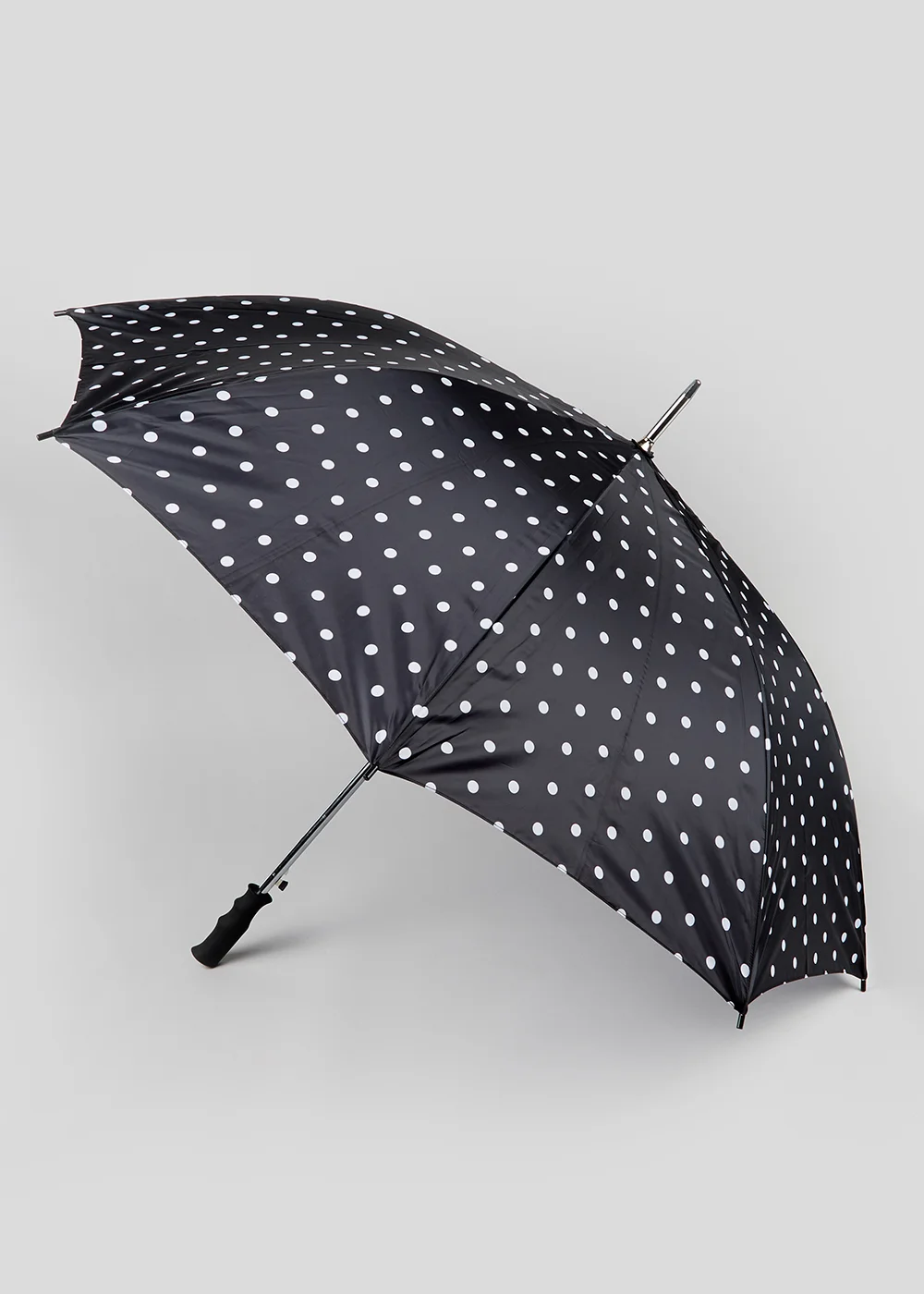 Polka Dot Large Golf Umbrella - One Size Image 1