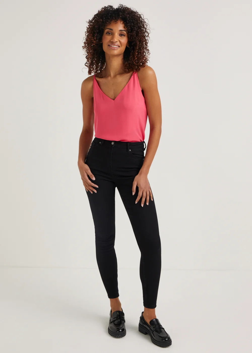 April Black Super Skinny Jeans - Size 10 31 leg Image 1