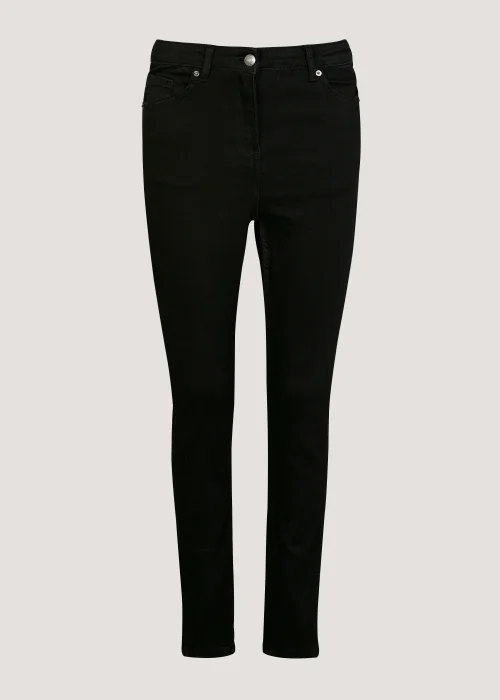 April Black Super Skinny Jeans - Size 10 31 leg Image 5