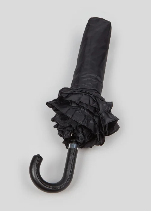 Plain Ruffle Umbrella - One Size Image 2