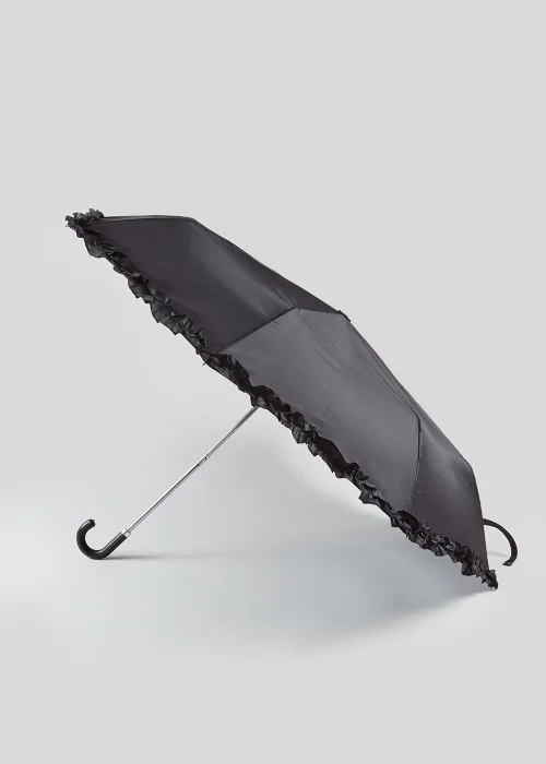 Plain Ruffle Umbrella - One Size Image 1