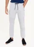 US Athletic Grey Cuffed Panel Joggers - Extra small Image 1