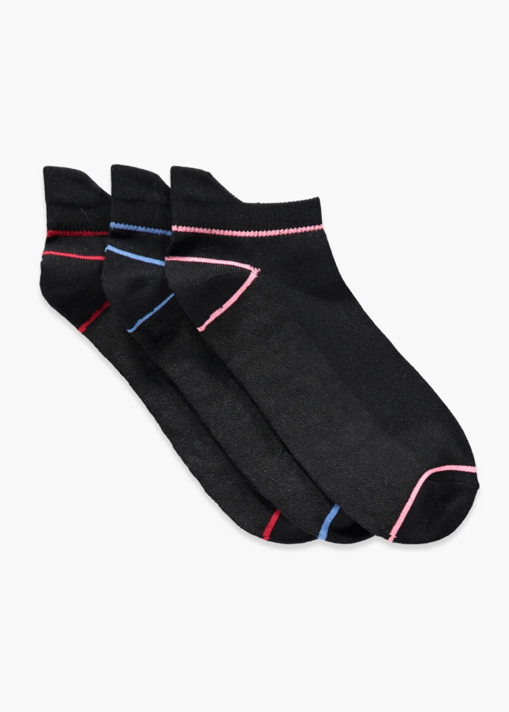3 Pack Trainer Socks - One Size Image 1