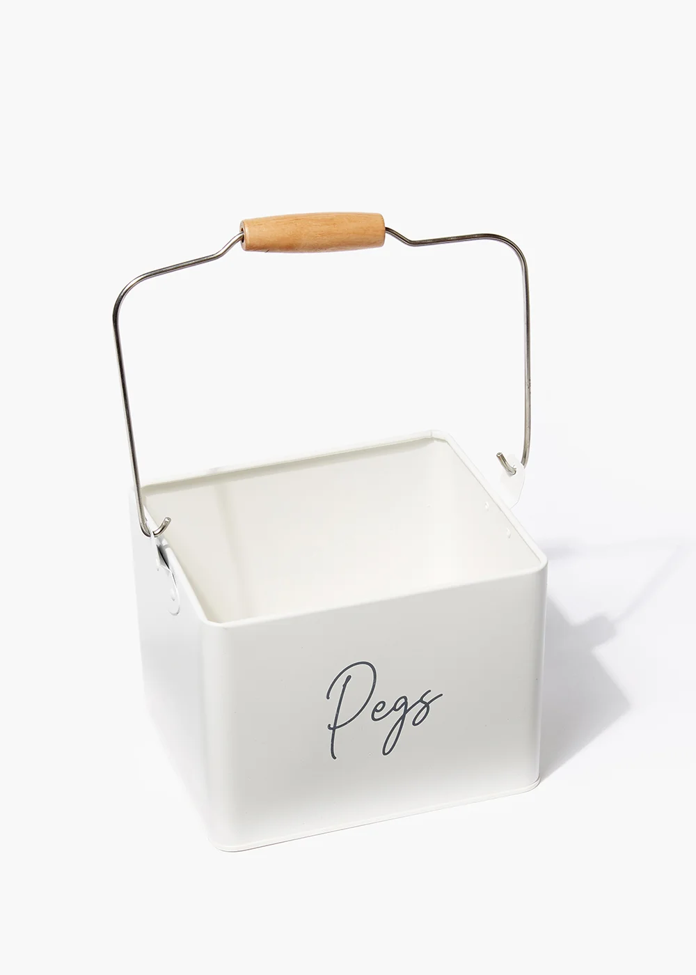 Peg Storage Tin (18cm x 16cm) Image 1