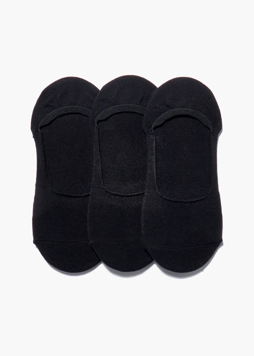 3 Pack Invisible Trainer Socks - 3-5.5 Image 1