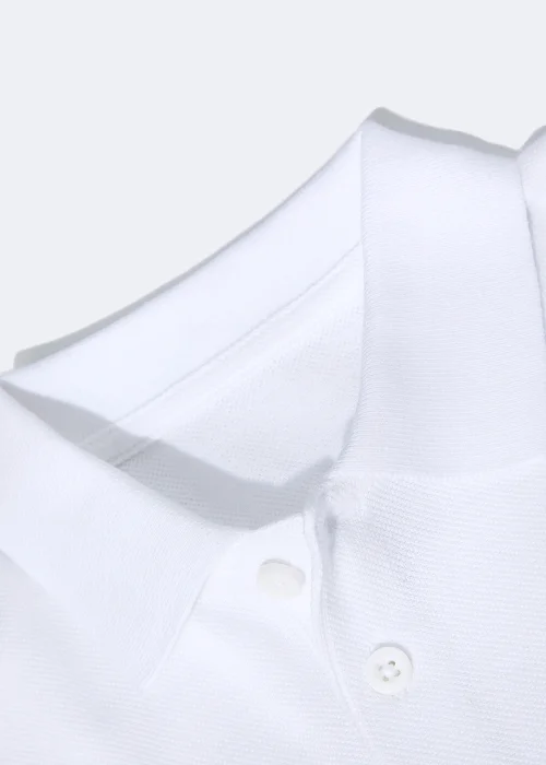 Kids 2 Pack White School Polo Shirts (3-16yrs) - Age 4 Years Image 2