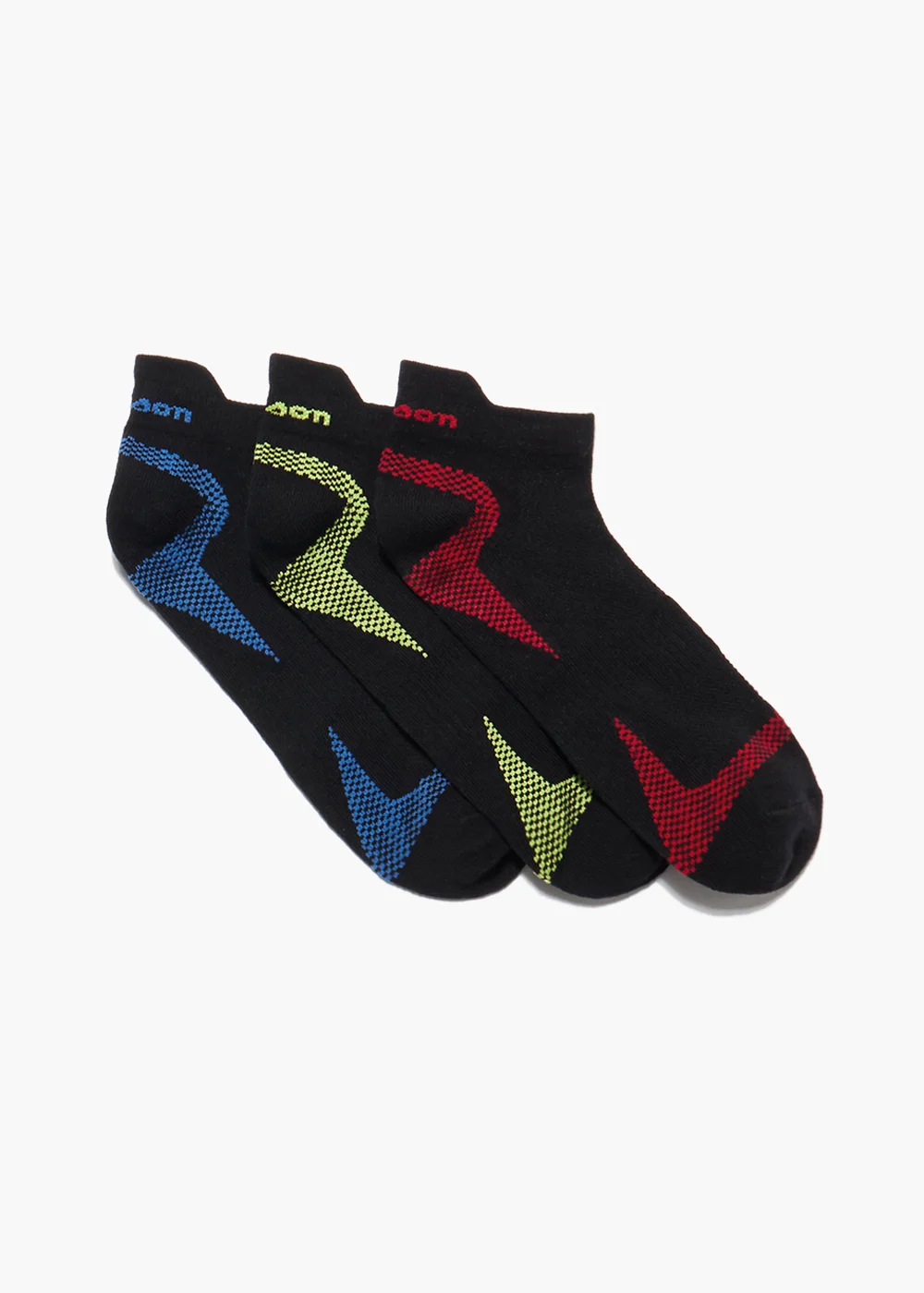 3 Pack Wilson Black Performance Sports Trainer Socks - 6-11 Image 1