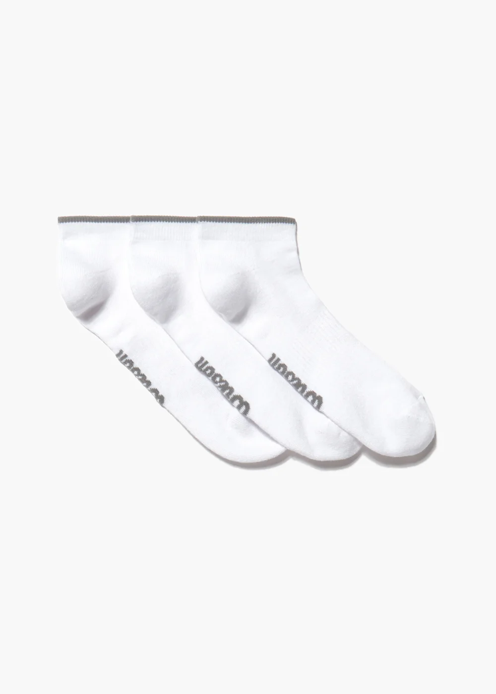 3 Pack Wilson White Sports Trainer Socks - 6-11 Image 1