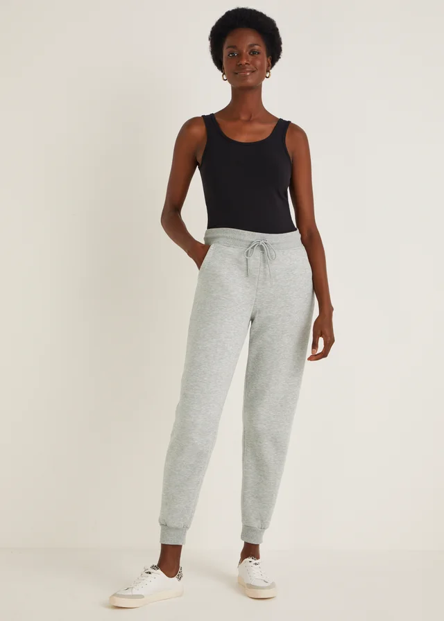 Grey Tapered Jogging Bottoms